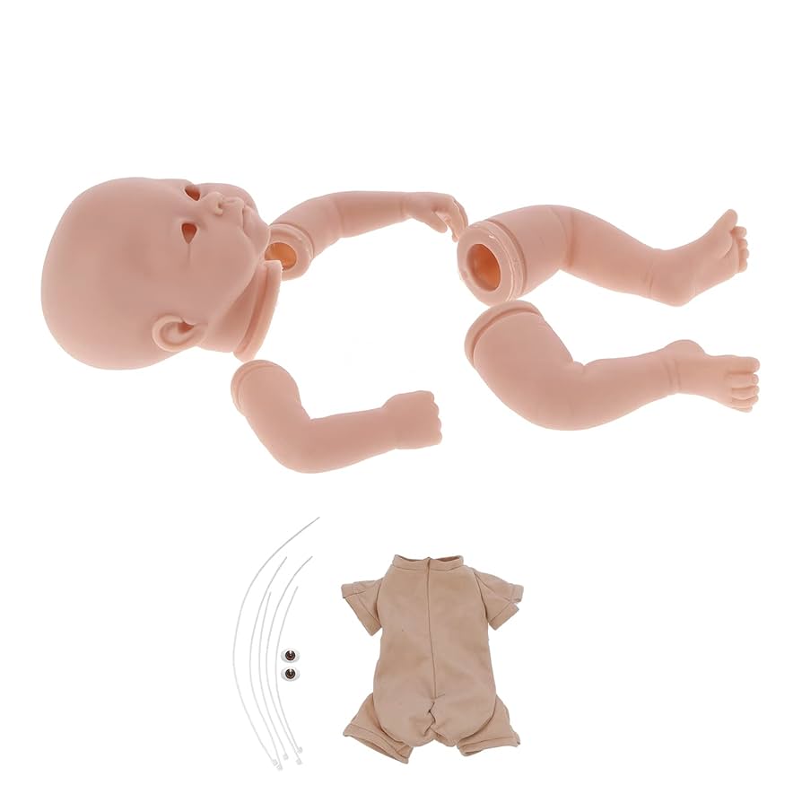 リボーンドール　リアル赤ちゃん人形　初心者向けキット❤️ Amazon.co.jp: 未塗装 リボーンドールキット 19インチ 未完成